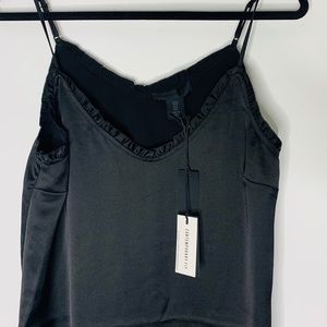 Black Midi Slip Dress